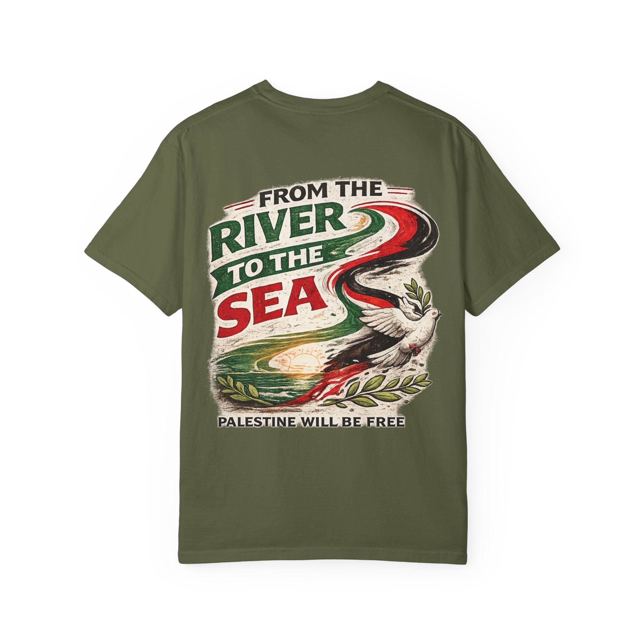 From the River to the Sea T-shirt | Palestine Will Be Free design