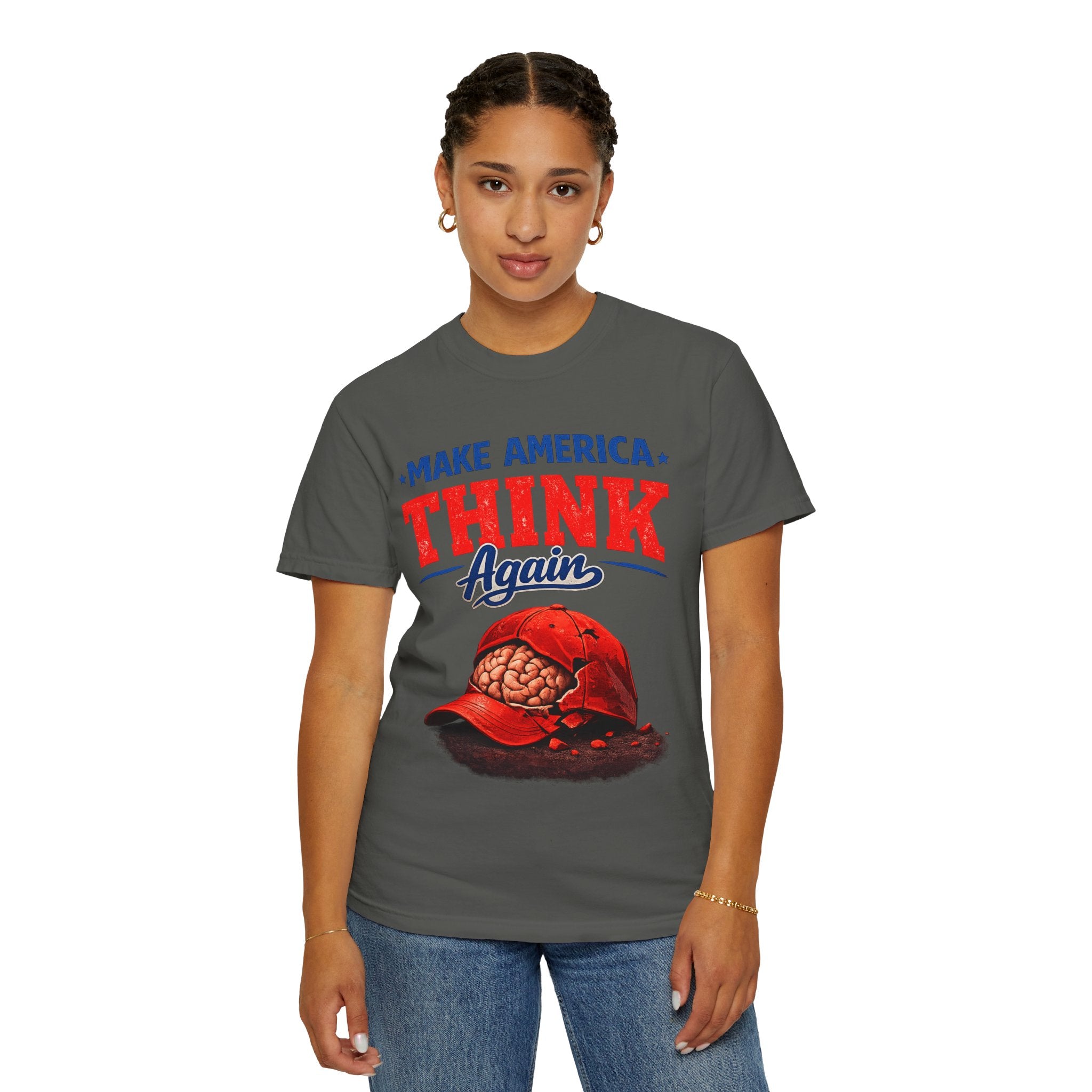 Make America Think Again – Critical Thinking Is Patriotic T-Shirt
