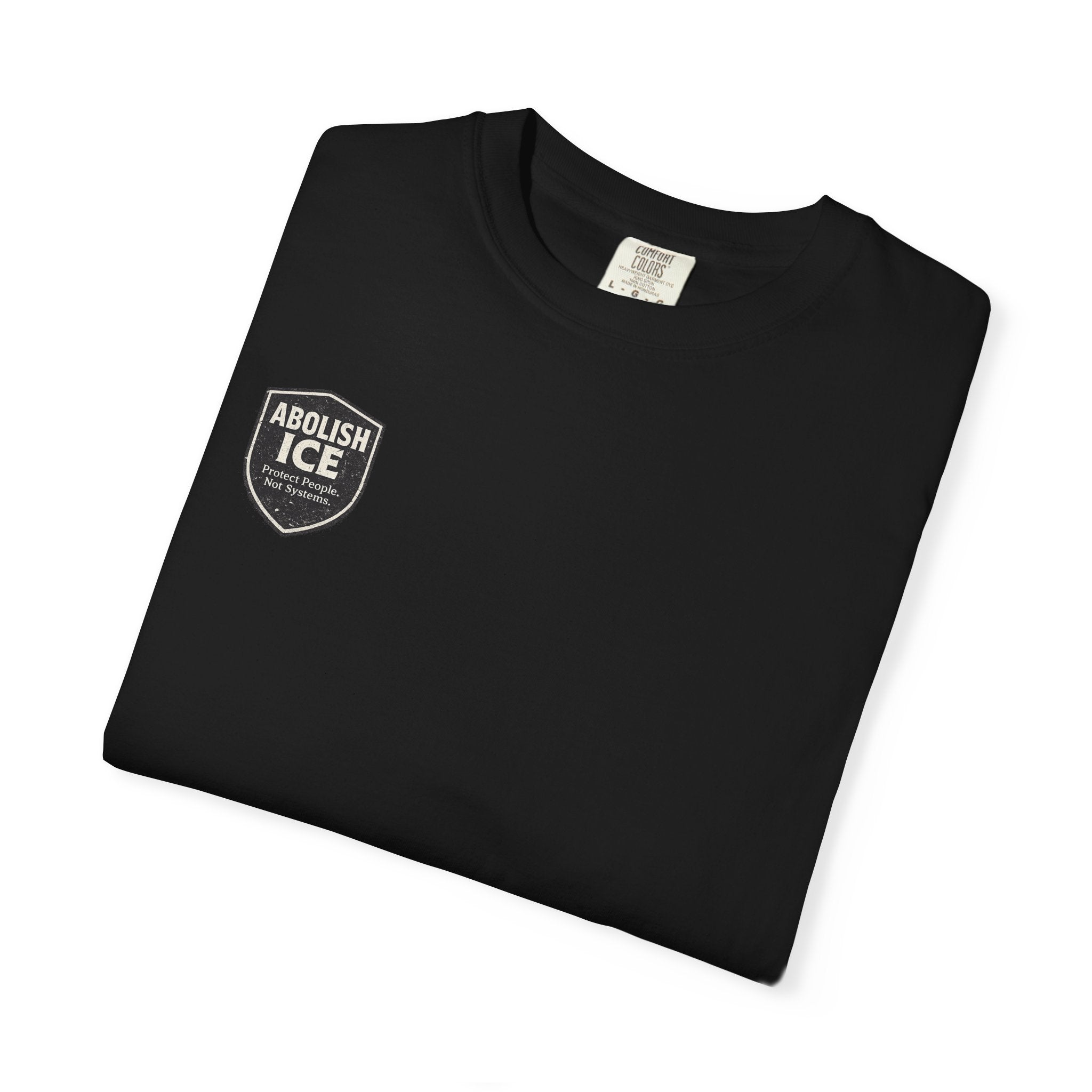 Abolish ICE Shield Tee
