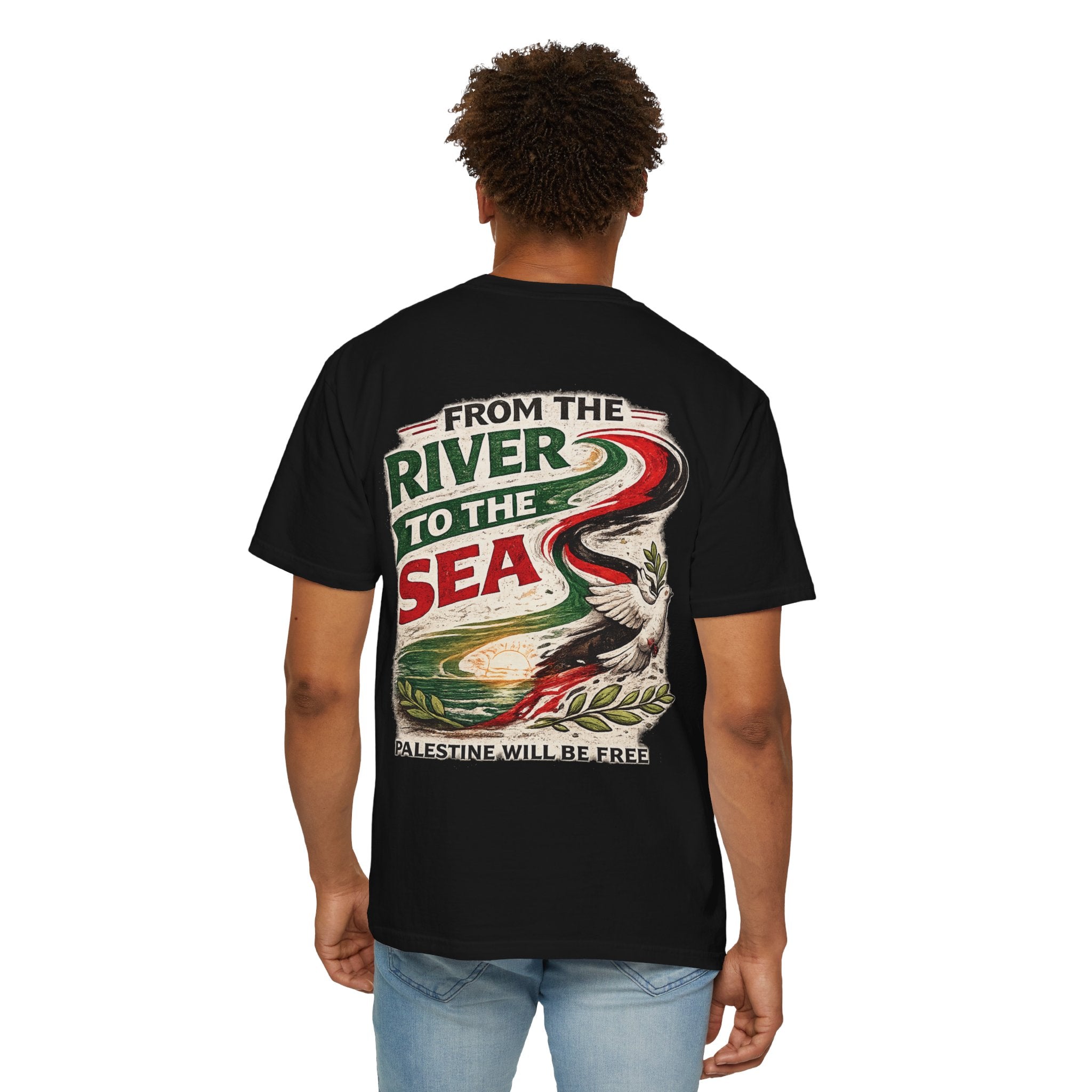 From the River to the Sea T-shirt | Palestine Will Be Free design
