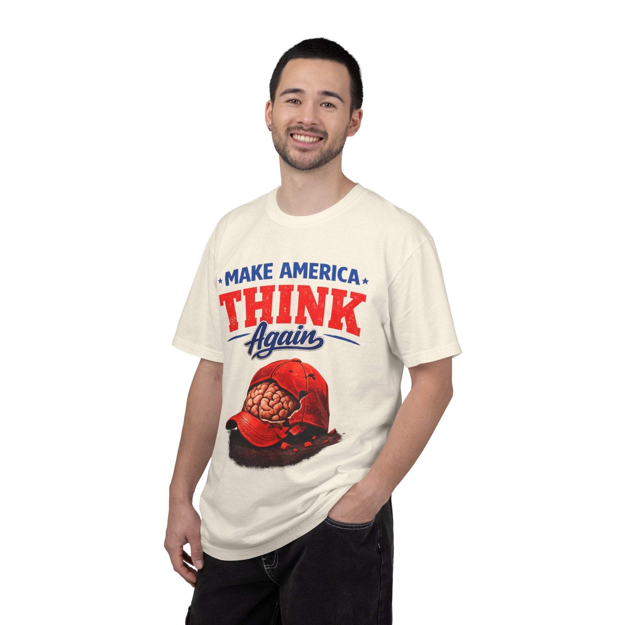 Make America Think Again – Critical Thinking Is Patriotic T-Shirt