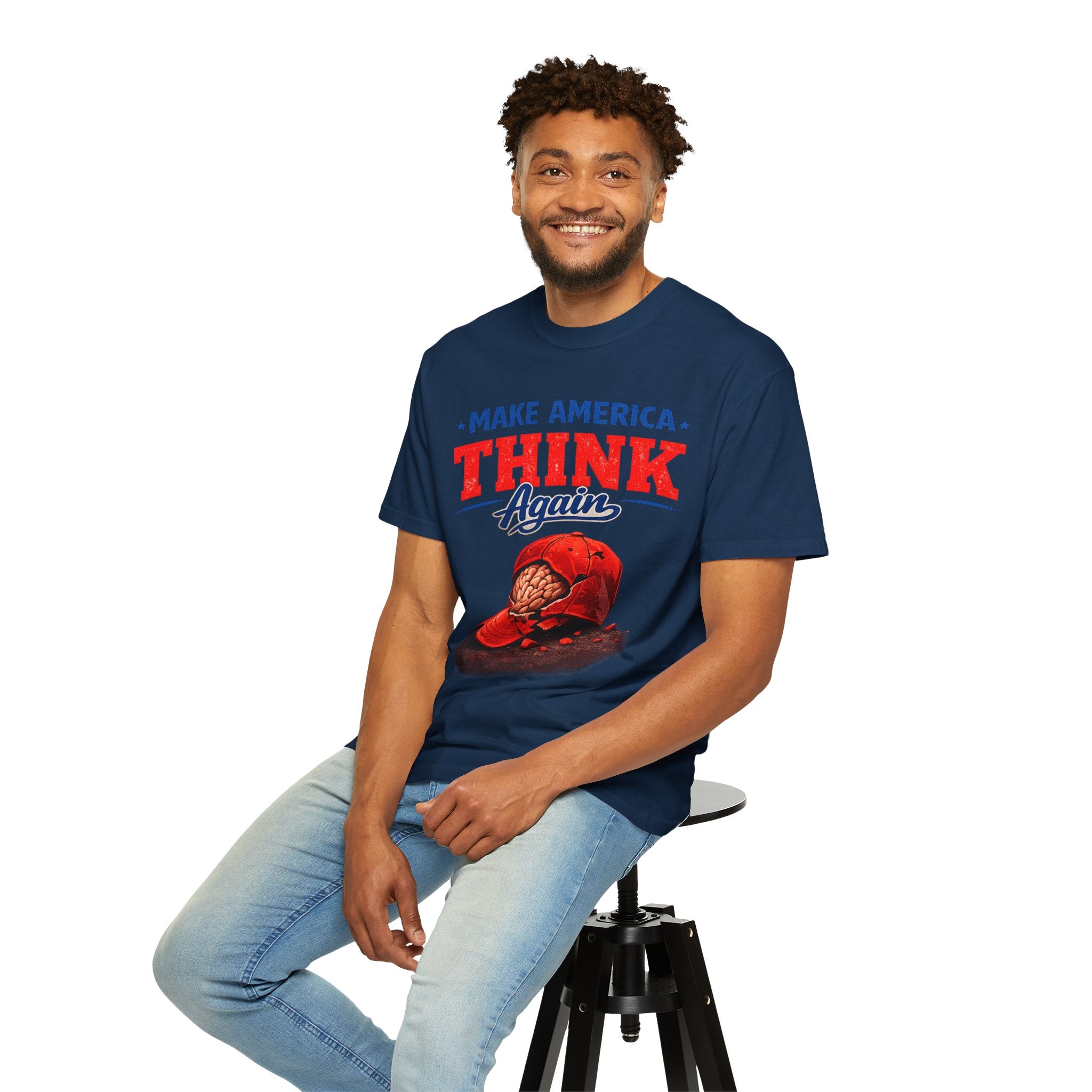 Make America Think Again – Critical Thinking Is Patriotic T-Shirt