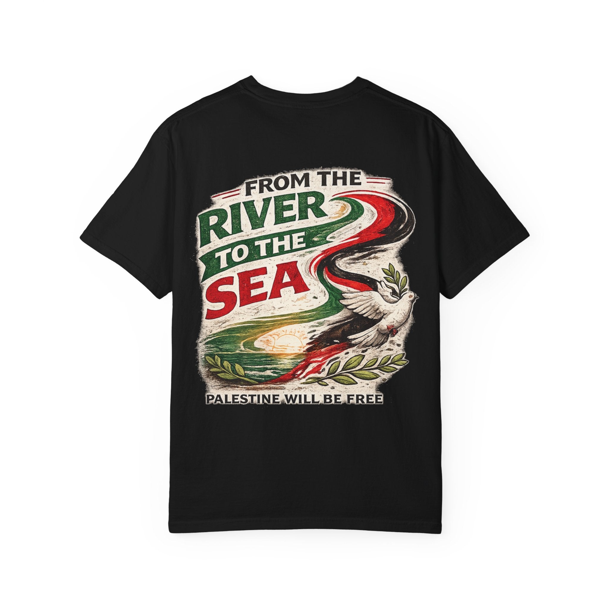 From the River to the Sea T-shirt | Palestine Will Be Free design