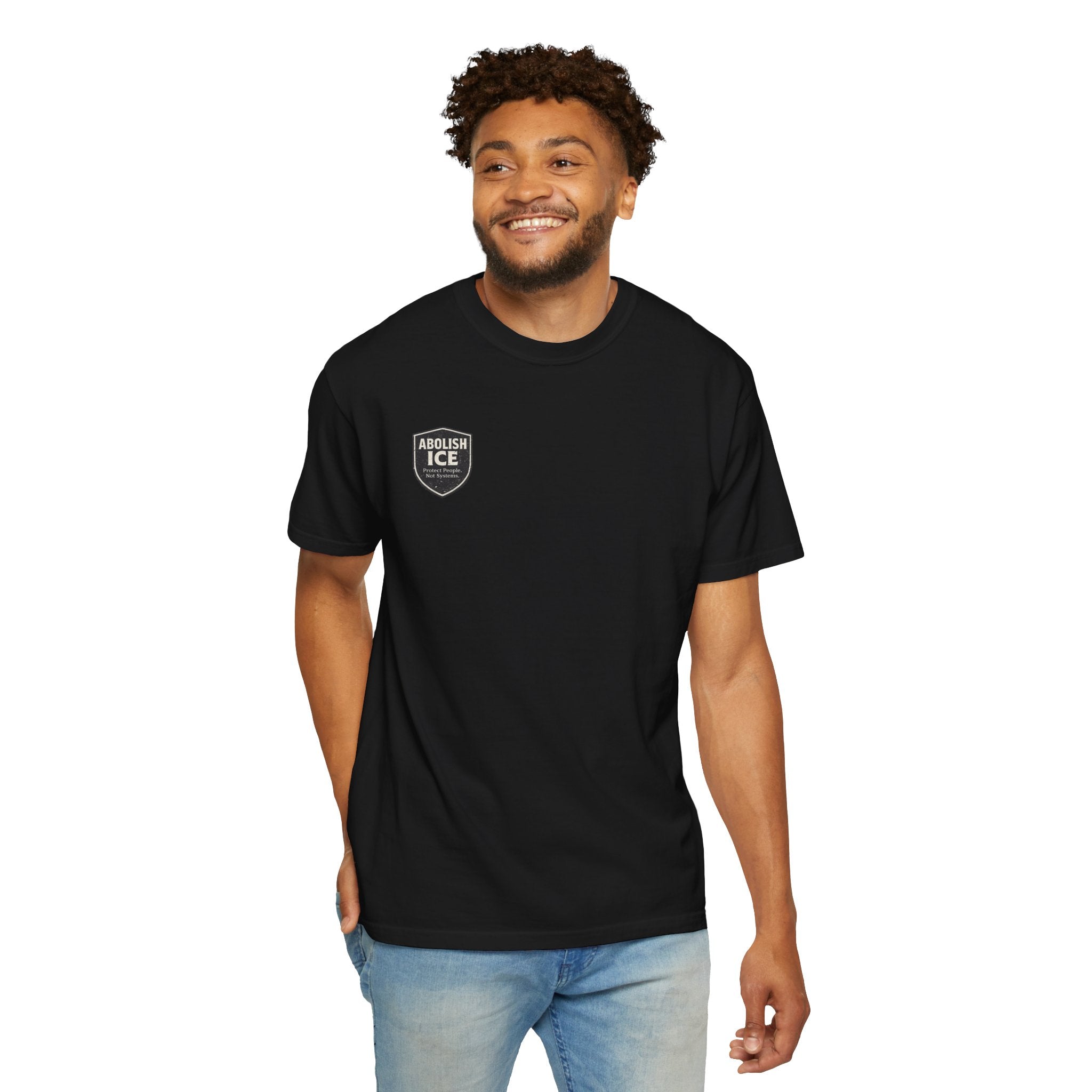 Abolish ICE Shield Tee