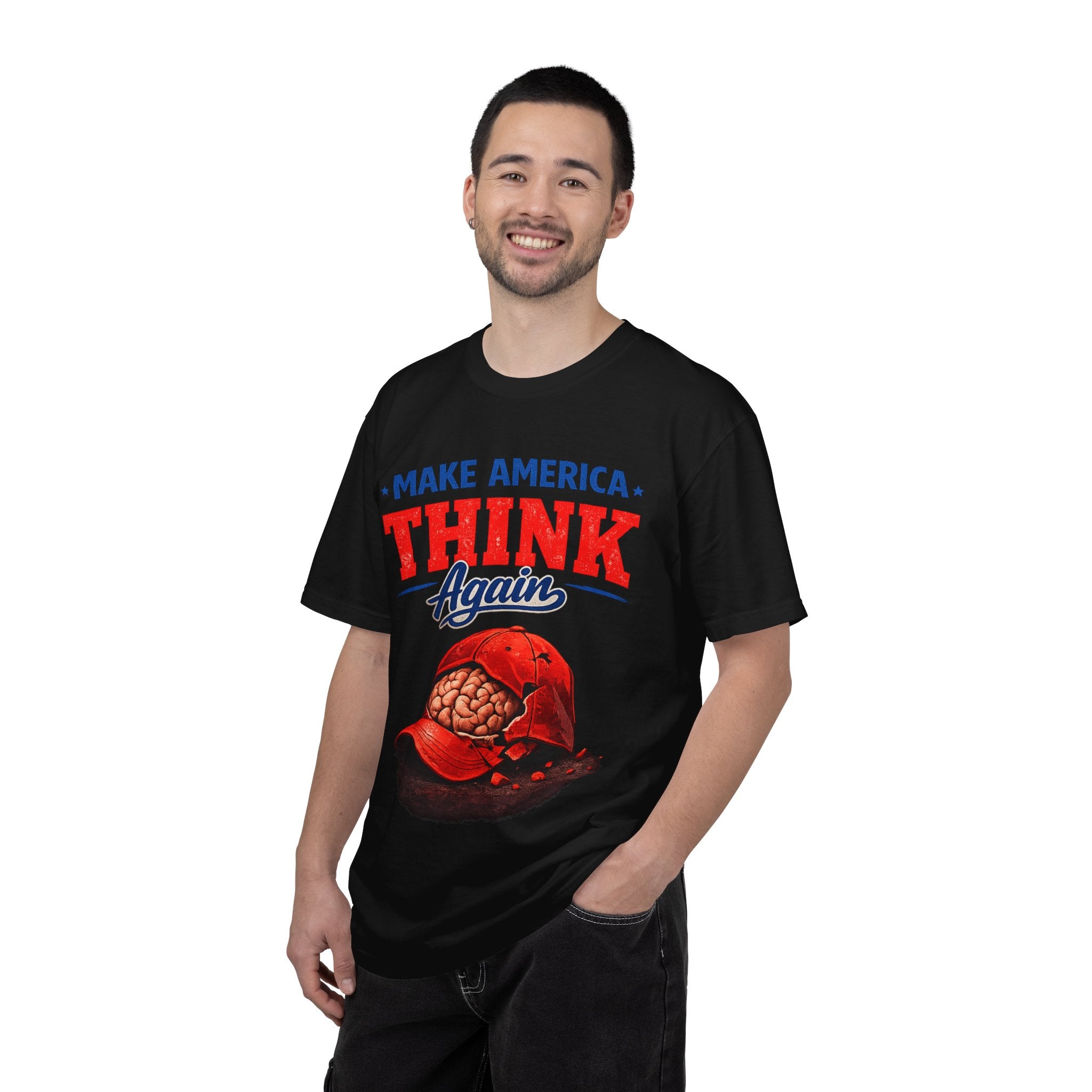 Make America Think Again – Critical Thinking Is Patriotic T-Shirt