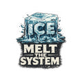 Melt the System Vinly Sticker