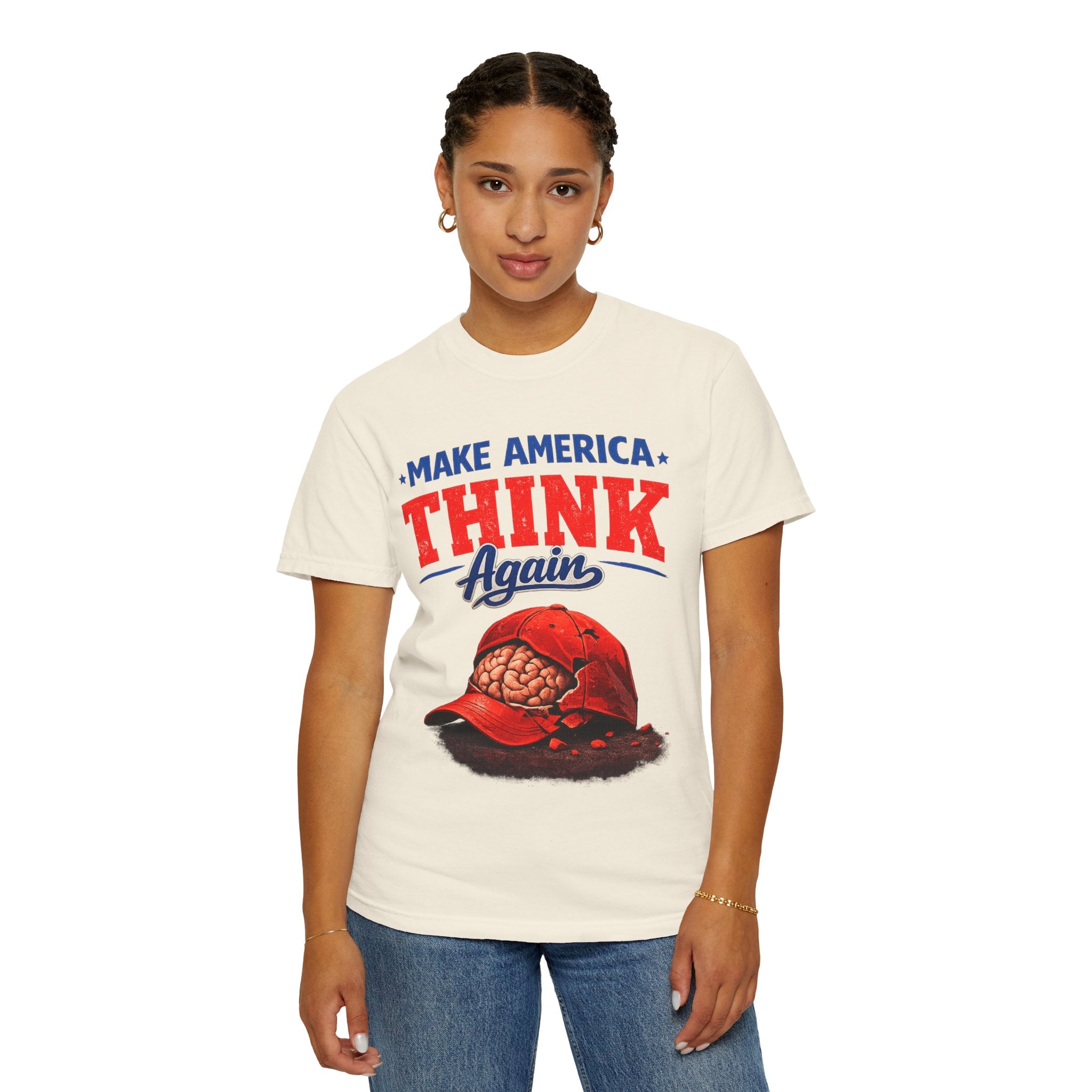 Make America Think Again – Critical Thinking Is Patriotic T-Shirt